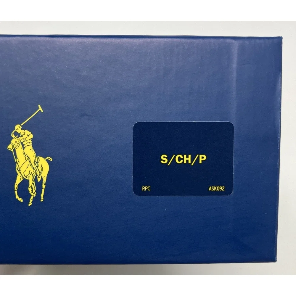 Polo Ralph Lauren Boxer Briefs Bear Logo Print‎ 3 Pack Men's Small NEW
